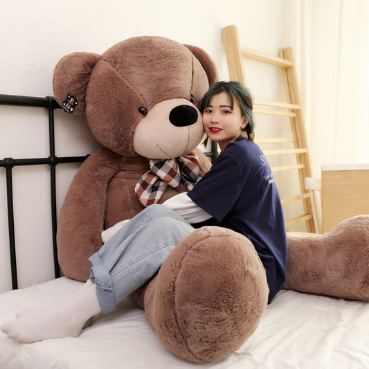 Bow Tie Teddy Bear Doll Custom Plush Toy Large Birthday Gift For Girlfriend Bear Doll