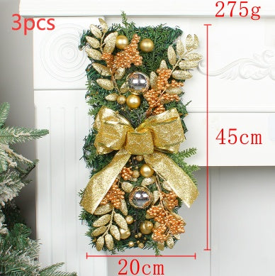 Christmas Day Door Curtain Home Decoration Hanger